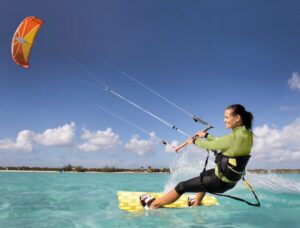 Kiteboarding in Akyaka